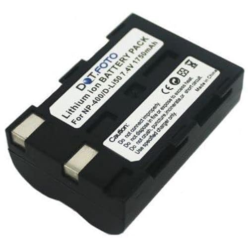 Dot.Foto NP-400 Premium 7.4v / 1750mAh Akku für Minolta DiMAGE A1, A2, DYNAX 5D, 7D, MAXXUM 5D, 7D Dot.Foto NP-400 Premium 7.4v / 1750mAh Akku für Minolta DiMAGE A1, A2, DYNAX 5D, 7D, MAXXUM 5D, 7D von Dot.Foto