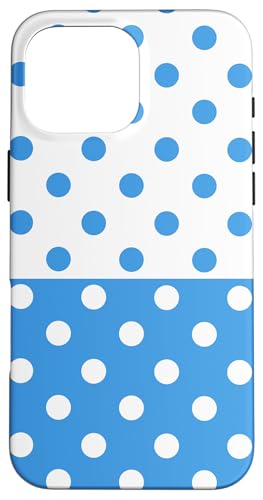 Babyblau und Weiß gepunktet, Vintage, Boho, ästhetisch, gepunktet Hülle für iPhone 16 Pro Max Babyblau und Weiß gepunktet, Vintage, Boho, ästhetisch, gepunktet Hülle für iPhone 16 Pro Max von DotStyle Creations