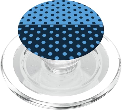 Blau gepunktet Vintage Boho Ästhetik gepunktet niedlich adrett PopSockets PopGrip für MagSafe Blau gepunktet Vintage Boho Ästhetik gepunktet niedlich adrett PopSockets PopGrip für MagSafe von DotStyle Creations