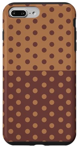 Braun gepunktet, Vintage, Boho, ästhetisch, gepunktet, adrett, niedlich Hülle für iPhone 7 Plus/8 Plus Braun gepunktet, Vintage, Boho, ästhetisch, gepunktet, adrett, niedlich Hülle für iPhone 7 Plus/8 Plus von DotStyle Creations
