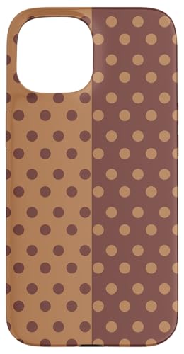 Braun gepunktet, Vintage, Boho, ästhetisch, hellbraun, gepunktet, adrett Hülle für iPhone 15 Braun gepunktet, Vintage, Boho, ästhetisch, hellbraun, gepunktet, adrett Hülle für iPhone 15 von DotStyle Creations