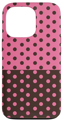 Braun und Rosa gepunktet, Vintage, Boho, ästhetisch, gepunktet, niedlich Hülle für iPhone 13 Pro Braun und Rosa gepunktet, Vintage, Boho, ästhetisch, gepunktet, niedlich Hülle für iPhone 13 Pro von DotStyle Creations