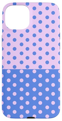 Hellblau, Rosa, gepunktet, Vintage, Boho, ästhetisch, gepunktet Hülle für iPhone 15 Plus Hellblau, Rosa, gepunktet, Vintage, Boho, ästhetisch, gepunktet Hülle für iPhone 15 Plus von DotStyle Creations