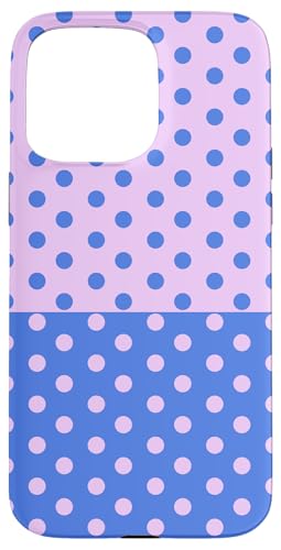 Hellblau, Rosa, gepunktet, Vintage, Boho, ästhetisch, gepunktet Hülle für iPhone 15 Pro Max Hellblau, Rosa, gepunktet, Vintage, Boho, ästhetisch, gepunktet Hülle für iPhone 15 Pro Max von DotStyle Creations