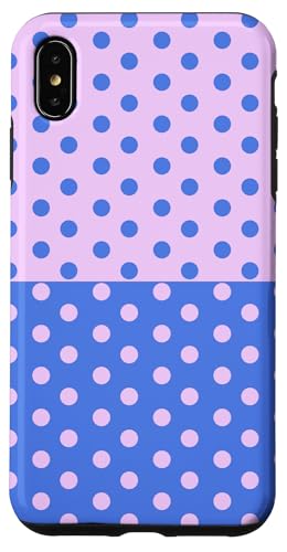 Hellblau, Rosa, gepunktet, Vintage, Boho, ästhetisch, gepunktet Hülle für iPhone XS Max Hellblau, Rosa, gepunktet, Vintage, Boho, ästhetisch, gepunktet Hülle für iPhone XS Max von DotStyle Creations