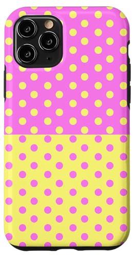 Hellrosa Gelb Polka Dot Vintage Boho Ästhetisch Gepunktet Hülle für iPhone 11 Pro Hellrosa Gelb Polka Dot Vintage Boho Ästhetisch Gepunktet Hülle für iPhone 11 Pro von DotStyle Creations