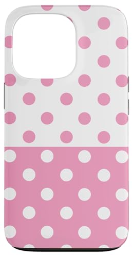 Hellrosa und Weiß gepunktet, Vintage, Boho, ästhetisch, gepunktet Hülle für iPhone 13 Pro Hellrosa und Weiß gepunktet, Vintage, Boho, ästhetisch, gepunktet Hülle für iPhone 13 Pro von DotStyle Creations