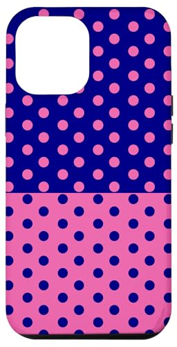 Marineblau Rosa Polka Dot Vintage Boho Ästhetisch Gepunktet Niedlich Hülle für iPhone 12 Pro Max Marineblau Rosa Polka Dot Vintage Boho Ästhetisch Gepunktet Niedlich Hülle für iPhone 12 Pro Max von DotStyle Creations