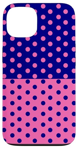 Marineblau Rosa Polka Dot Vintage Boho Ästhetisch Gepunktet Niedlich Hülle für iPhone 13 Marineblau Rosa Polka Dot Vintage Boho Ästhetisch Gepunktet Niedlich Hülle für iPhone 13 von DotStyle Creations