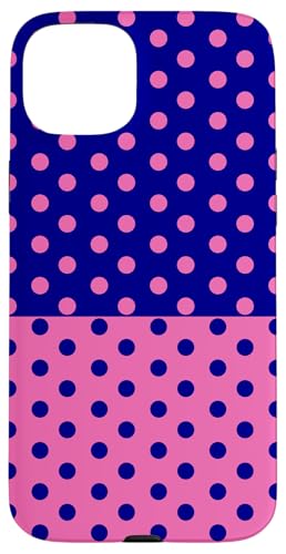 Marineblau Rosa Polka Dot Vintage Boho Ästhetisch Gepunktet Niedlich Hülle für iPhone 15 Plus Marineblau Rosa Polka Dot Vintage Boho Ästhetisch Gepunktet Niedlich Hülle für iPhone 15 Plus von DotStyle Creations