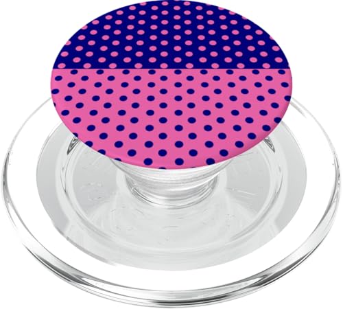 Marineblau Rosa Polka Dot Vintage Boho Ästhetisch Gepunktet Niedlich PopSockets PopGrip für MagSafe Marineblau Rosa Polka Dot Vintage Boho Ästhetisch Gepunktet Niedlich PopSockets PopGrip für MagSafe von DotStyle Creations
