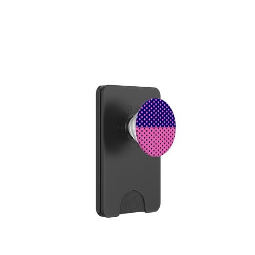 Marineblau Rosa Polka Dot Vintage Boho Ästhetisch Gepunktet Niedlich PopSockets PopWallet für MagSafe Marineblau Rosa Polka Dot Vintage Boho Ästhetisch Gepunktet Niedlich PopSockets PopWallet für MagSafe von DotStyle Creations