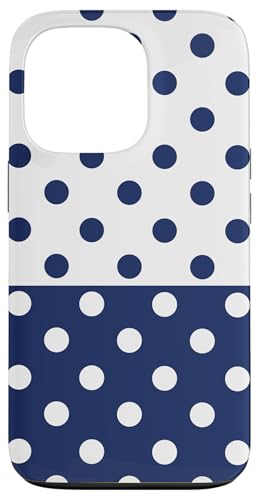 Marineblau Weiß Polka Dot Vintage Boho Ästhetisch Gepunktet Hülle für iPhone 13 Pro Marineblau Weiß Polka Dot Vintage Boho Ästhetisch Gepunktet Hülle für iPhone 13 Pro von DotStyle Creations