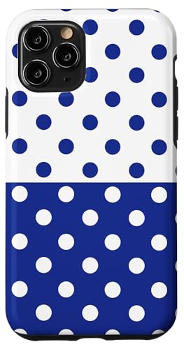 Polka Dot Vintage Boho Aesthetic Marineblau Weiß gepunktet Hülle für iPhone 11 Pro Polka Dot Vintage Boho Aesthetic Marineblau Weiß gepunktet Hülle für iPhone 11 Pro von DotStyle Creations