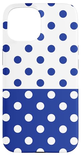 Polka Dot Vintage Boho Aesthetic Marineblau Weiß gepunktet Hülle für iPhone 15 Polka Dot Vintage Boho Aesthetic Marineblau Weiß gepunktet Hülle für iPhone 15 von DotStyle Creations