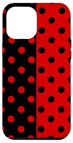 Preppy, gepunktet, im Boho-Stil, schwarz-rot gepunktet Hülle für iPhone 12 Pro Max Preppy, gepunktet, im Boho-Stil, schwarz-rot gepunktet Hülle für iPhone 12 Pro Max von DotStyle Creations