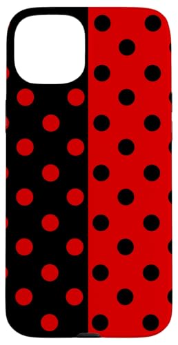 Preppy, gepunktet, im Boho-Stil, schwarz-rot gepunktet Hülle für iPhone 15 Plus Preppy, gepunktet, im Boho-Stil, schwarz-rot gepunktet Hülle für iPhone 15 Plus von DotStyle Creations