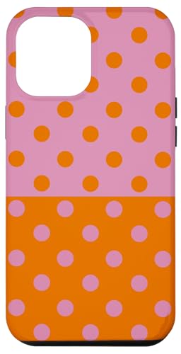 Rosa und Orange Polka Dot Vintage Boho Ästhetisch Gepunktet Niedlich Hülle für iPhone 12 Pro Max Rosa und Orange Polka Dot Vintage Boho Ästhetisch Gepunktet Niedlich Hülle für iPhone 12 Pro Max von DotStyle Creations