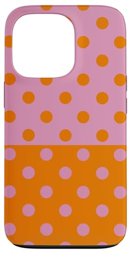 Rosa und Orange Polka Dot Vintage Boho Ästhetisch Gepunktet Niedlich Hülle für iPhone 13 Pro Rosa und Orange Polka Dot Vintage Boho Ästhetisch Gepunktet Niedlich Hülle für iPhone 13 Pro von DotStyle Creations