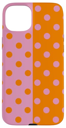 Rosa und Orange Polka Dot Vintage Boho Ästhetisch Gepunktet Niedlich Hülle für iPhone 15 Plus Rosa und Orange Polka Dot Vintage Boho Ästhetisch Gepunktet Niedlich Hülle für iPhone 15 Plus von DotStyle Creations