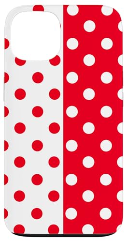 Rot und Weiß gepunktet Vintage Boho Ästhetik gepunktet Hülle für iPhone 13 Rot und Weiß gepunktet Vintage Boho Ästhetik gepunktet Hülle für iPhone 13 von DotStyle Creations