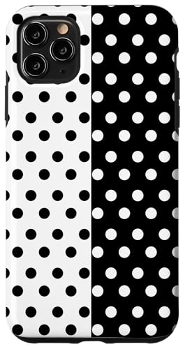 Schwarz und Weiß Polka Dot Vintage Boho Ästhetisch Gepunktet Niedlich Hülle für iPhone 11 Pro Max Schwarz und Weiß Polka Dot Vintage Boho Ästhetisch Gepunktet Niedlich Hülle für iPhone 11 Pro Max von DotStyle Creations
