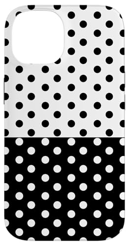 Schwarz und Weiß Polka Dot Vintage Boho Ästhetisch Gepunktet Niedlich Hülle für iPhone 14 Schwarz und Weiß Polka Dot Vintage Boho Ästhetisch Gepunktet Niedlich Hülle für iPhone 14 von DotStyle Creations