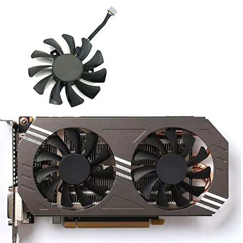 DOTODO GA81S2U 75 mm GTX970 GPU Grafikkarten-Kühler, Ersatz für ZOTAC GeForce GTX 970 Grafikkarten-Kühler, 1 Stück von Dotodo