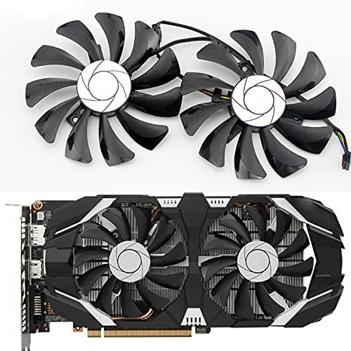 Dotodo 85 mm HA9010H12F-Z 4-Pin Kühler Ersatz für MSI GTX 1060 OC 6G GTX 960 P106-100 P106 GTX1060 GTX960 Grafikkartenventilator von Dotodo