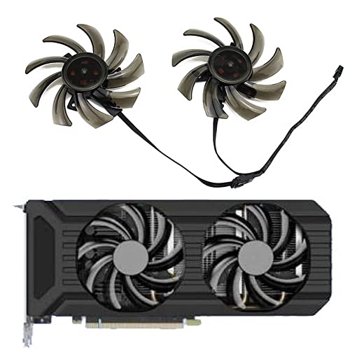 Dotodo 85mm Grafikkartenlüfter GA91S2U 12V 0.40A 4-poliger GPU Lüfter für Grafikkarte Kühler für Palit GeForce GTX 1070Ti/1070/1060/1080 Lüfter Ersetzen Sie Den KüHler von Dotodo