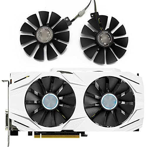 Dotodo 87 mm T129215SU PLD09210S12HH Grafikkartenventilator GPU-Kühler für ASUS GTX 1060 GTX 1070 RX 480 Grafikkarte von Dotodo