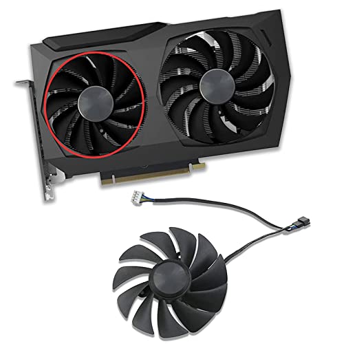 Dotodo 88 mm GA92S2U CF9015H12S Grafikkartenventilator für ZOTAC GeForce RTX 3070 RTX 3070 Ti Grafikkartenventilator (Lüfter A-88 mm) von Dotodo