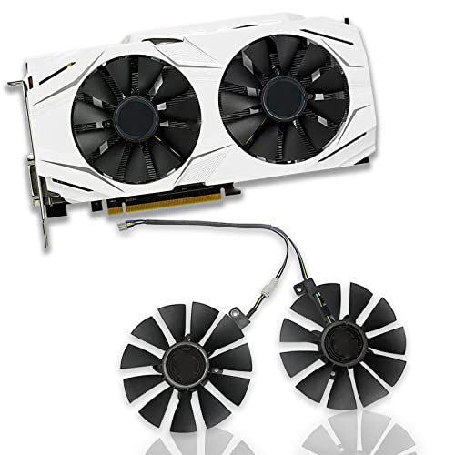 Dotodo ASUS GTX 1060 GTX 1070 RX 480 87mm T129215SU PLD09210S12HH Grafikkarte Lüfter Kühler Kühler Lüfter von Dotodo