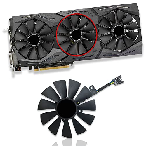 Dotodo FDC10U12S9-C FDC10H12S9-C T129215SU Lüfter für ASUS GTX 980 Ti R9 390X 390 GTX 1060 1070 1080 Ti RX 480 RX480) von Dotodo