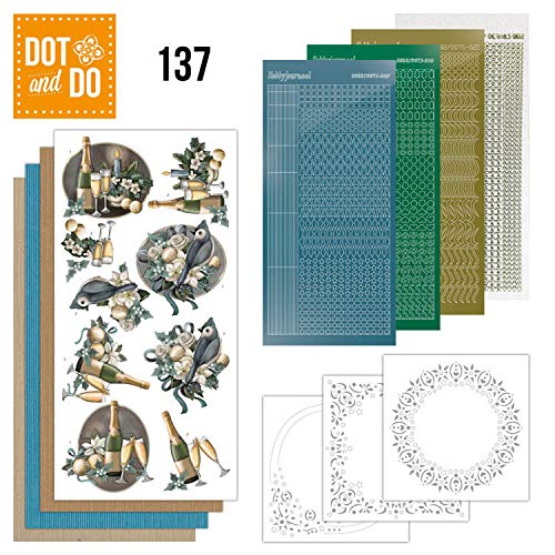 Dot and Do 137 Christmas Whishes Dekofigur, 3 Stück von Dotty Design
