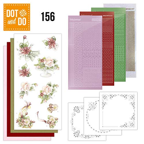 Dot and Do 156 Sweet Summer Flowers 3er-Pack von Dotty Design