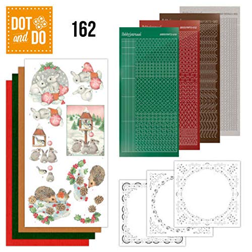 Dot and Do 162 Igel und Kaninchen, 3 Stück von Dotty Design