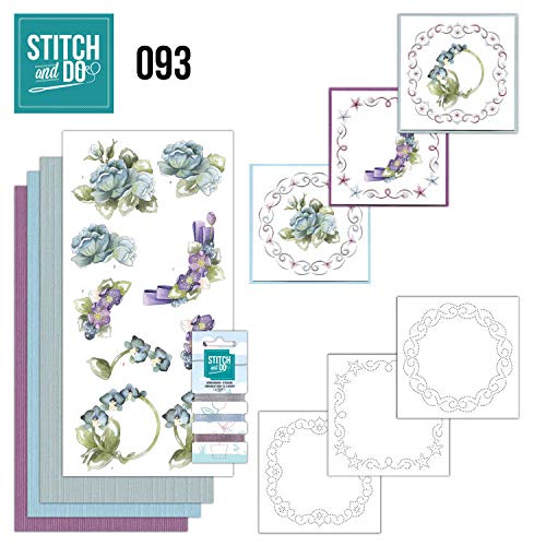 Stitch and Do 93 - Winterblumen, 3 Stück von Dotty Design