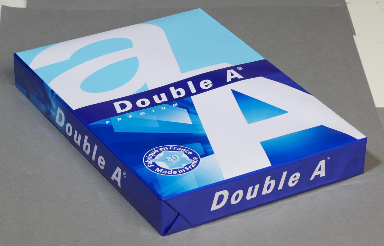 Double A Kopierpapier Double A Papier A3 DIN A3 80 g/m² von Double A