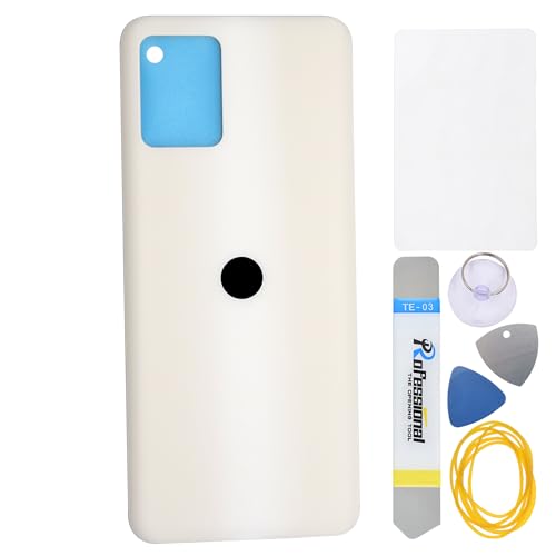 Double Sure Ersatzabdeckung für Motorola Moto E13, mit vorinstalliertem Klebstoff, Weiß Double Sure Ersatzabdeckung für Motorola Moto E13, mit vorinstalliertem Klebstoff, Weiß von Double Sure