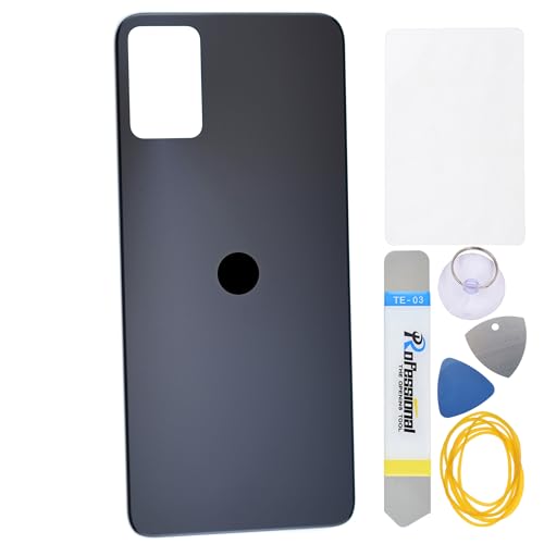 Double Sure Ersatzabdeckung für Motorola Moto E22, mit vorinstalliertem Klebstoff, Schwarz Double Sure Ersatzabdeckung für Motorola Moto E22, mit vorinstalliertem Klebstoff, Schwarz von Double Sure