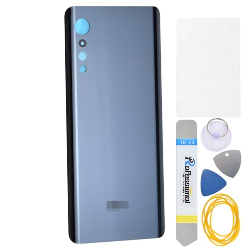 Double Sure Graue Glas-Rückabdeckung, Ersatz für LG Velvet Velvet 5G Velvet 5G UW, vorgeschnittener Kleber und Werkzeugset Double Sure Graue Glas-Rückabdeckung, Ersatz für LG Velvet Velvet 5G Velvet 5G UW, vorgeschnittener Kleber und Werkzeugset von Double Sure