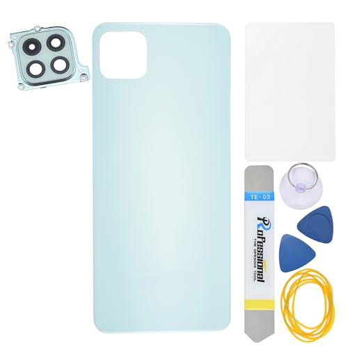 Double Sure Reparaturteil für Samsung Galaxy A22 5G SM-A226B mit Rückkamera-Rahmen, Glaslinse, vorgeschnittener Kleber und Werkzeug-Kits, Mintgrün Double Sure Reparaturteil für Samsung Galaxy A22 5G SM-A226B mit Rückkamera-Rahmen, Glaslinse, vorgeschnittener Kleber und Werkzeug-Kits, Mintgrün von Double Sure