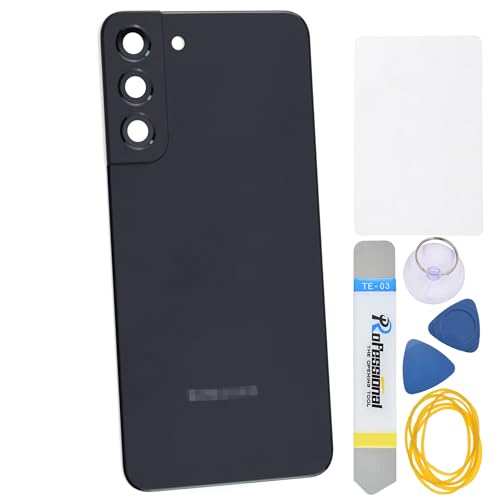 Double Sure Schwarze Acrylglas-Rückseite für Samsung Galaxy S22 Plus 5G S22+ 5G mit Rückkamera-Rahmen und Glaslinse, vorgeschnittener Kleber und Werkzeugset Double Sure Schwarze Acrylglas-Rückseite für Samsung Galaxy S22 Plus 5G S22+ 5G mit Rückkamera-Rahmen und Glaslinse, vorgeschnittener Kleber und Werkzeugset von Double Sure