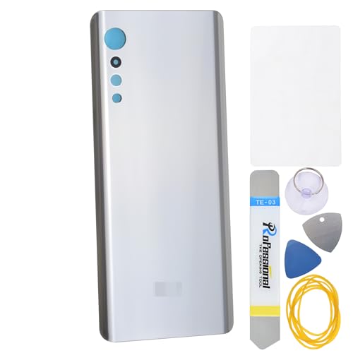 Double Sure Silver Glass Back Cover Replacement for LG Velvet Velvet 5G Velvet 5G UW Pre-Cut Adhesive and Tool Kit Double Sure Silver Glass Back Cover Replacement for LG Velvet Velvet 5G Velvet 5G UW Pre-Cut Adhesive and Tool Kit von Double Sure