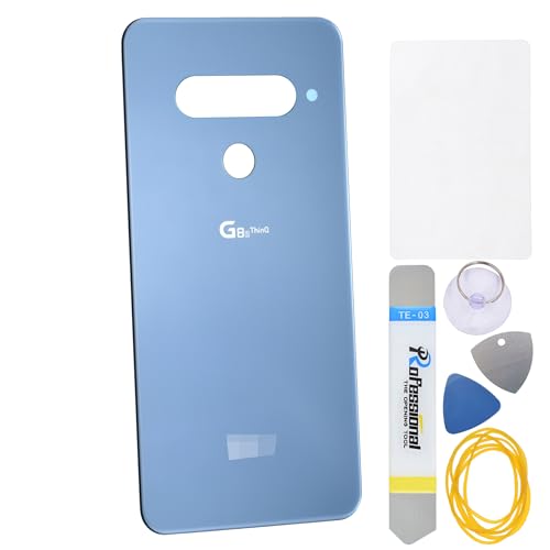 Double Sure Spiegelblaugrüne Acrylglas-Rückabdeckung, Ersatz für LG G8S ThinQ LMG810 LM-G810, vorgeschnittener Kleber und Werkzeugset Double Sure Spiegelblaugrüne Acrylglas-Rückabdeckung, Ersatz für LG G8S ThinQ LMG810 LM-G810, vorgeschnittener Kleber und Werkzeugset von Double Sure
