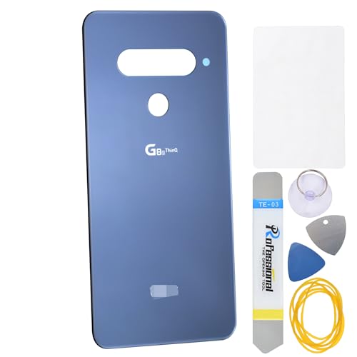 Double Sure Spiegelschwarze Acrylglas-Rückabdeckung, Ersatz für LG G8S ThinQ LMG810 LM-G810, vorgeschnittener Kleber und Werkzeugset Double Sure Spiegelschwarze Acrylglas-Rückabdeckung, Ersatz für LG G8S ThinQ LMG810 LM-G810, vorgeschnittener Kleber und Werkzeugset von Double Sure