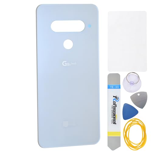 Double Sure Spiegelweiße Acrylglas-Rückabdeckung, Ersatz für LG G8S ThinQ LMG810 LM-G810, vorgeschnittener Kleber und Werkzeugset Double Sure Spiegelweiße Acrylglas-Rückabdeckung, Ersatz für LG G8S ThinQ LMG810 LM-G810, vorgeschnittener Kleber und Werkzeugset von Double Sure