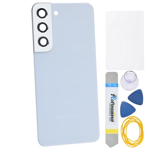 Double Sure Weiße Acrylglas-Rückseite für Samsung Galaxy S22 5G SM-S901B mit Rückkamera-Rahmen und Glaslinse, vorgeschnittener Kleber und Werkzeugset Double Sure Weiße Acrylglas-Rückseite für Samsung Galaxy S22 5G SM-S901B mit Rückkamera-Rahmen und Glaslinse, vorgeschnittener Kleber und Werkzeugset von Double Sure