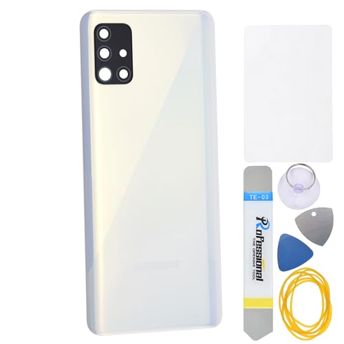Double Sure Weiße Kunststoff-Rückschale für Samsung Galaxy A51 SM-A515F mit hinterem Objektivrahmen und vorgeschnittenem Glaskleber und Werkzeugset Double Sure Weiße Kunststoff-Rückschale für Samsung Galaxy A51 SM-A515F mit hinterem Objektivrahmen und vorgeschnittenem Glaskleber und Werkzeugset von Double Sure